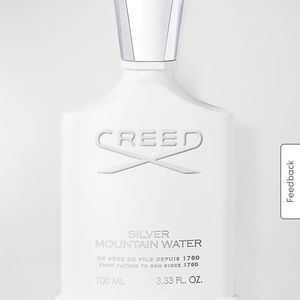 Creed Silver Mountain Water Fragrence